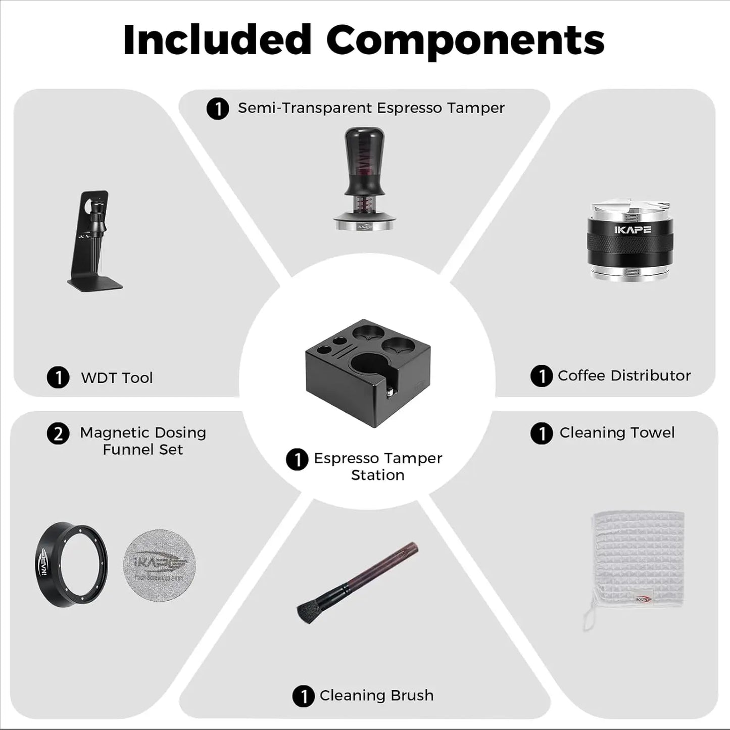 8 IN 1 Espresso Tool Set