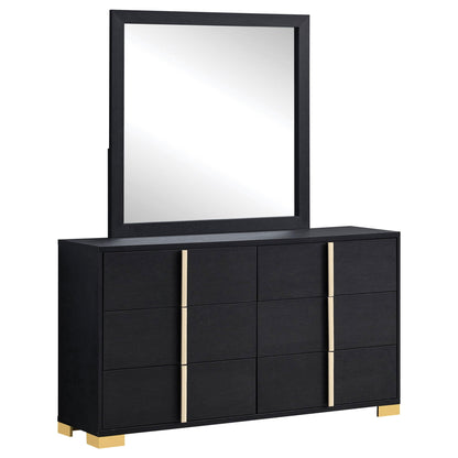 Marceline 6-drawer Dresser with Mirror
