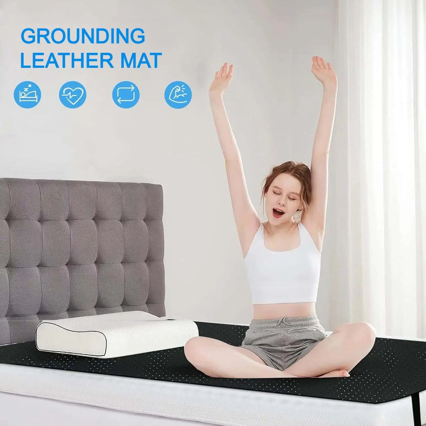 Grounding Sheet Combo, Grounding Mat  Faux Leather