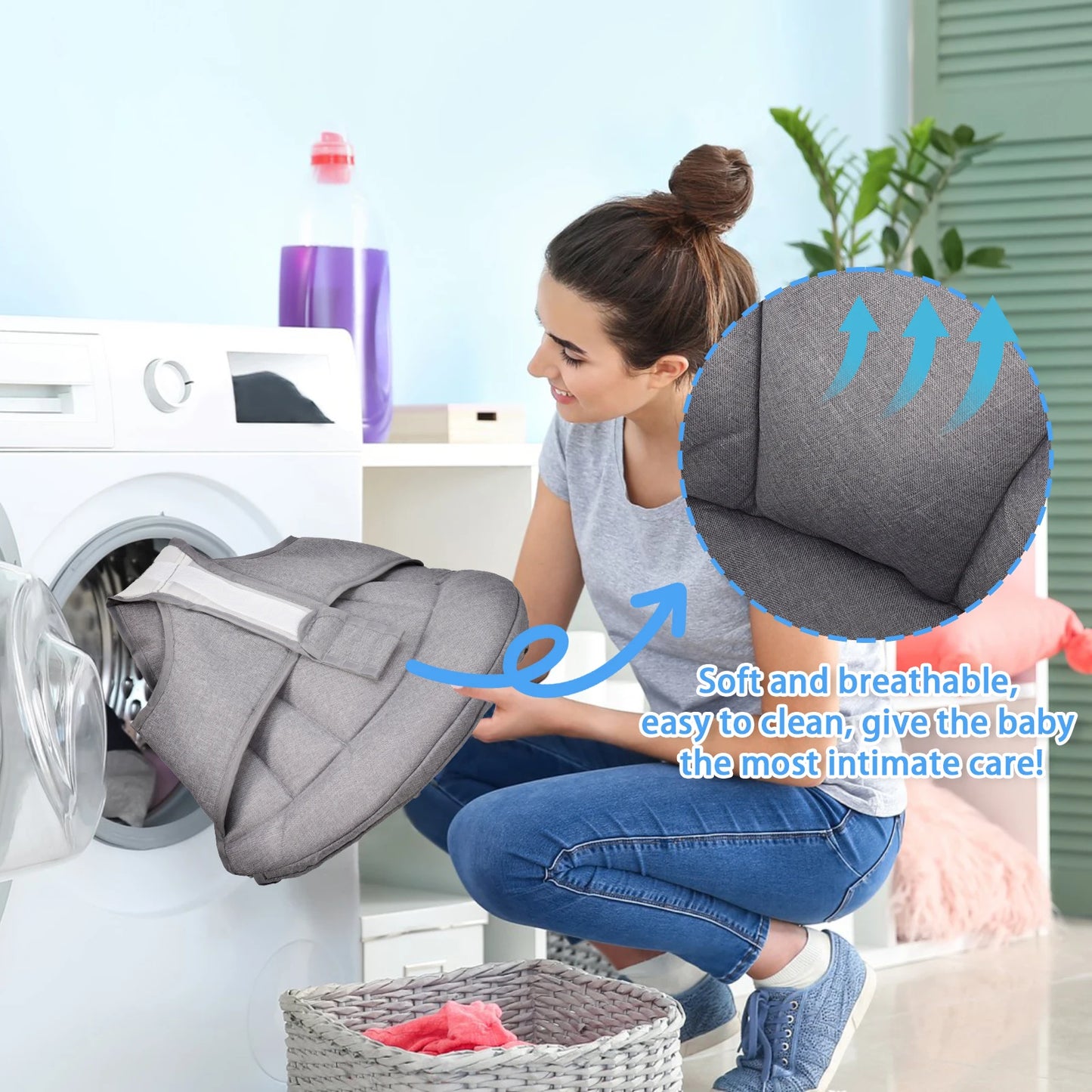 Baby Walker with Adjustable Height