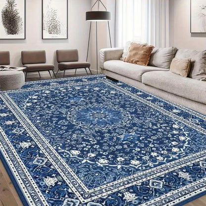 Classic Royal Blue Persian Area Rug