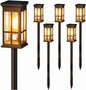 Solar Pathway Light Outdoor Solar Lamp Waterproof Landscape Lighting for Garden Yard Patio Walkway Driveway Camping Decor