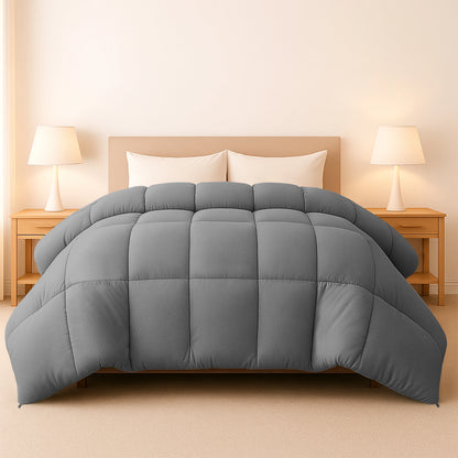 Lux Decor Down Alternative Comforter – Soft and Cozy Bedding, 102" x 90"