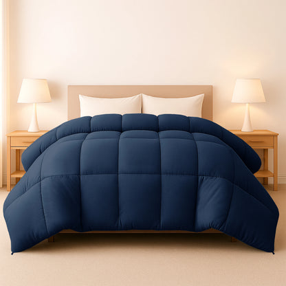 Lux Decor Down Alternative Comforter – Soft and Cozy Bedding, 102" x 90"