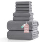 8Pcs Oversized Bath Towel Set 35"×70" Highly Absorbent & Quick-Dry