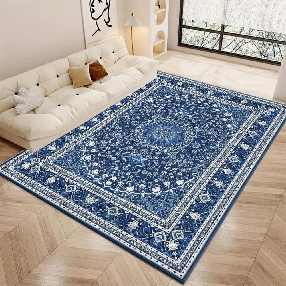 Classic Royal Blue Persian Area Rug