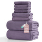8Pcs Oversized Bath Towel Set 35"×70" Highly Absorbent & Quick-Dry