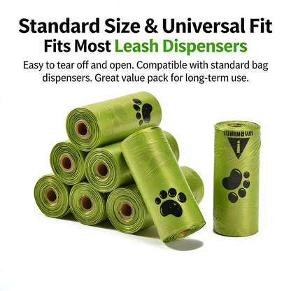 Eco-Friendly Dog Poop Bags Leak-Proof Extra Thick