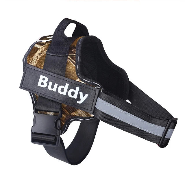 Dog Harness Reflective Breathable Adjustable Pet Harness
