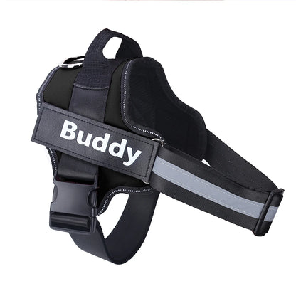Dog Harness Reflective Breathable Adjustable Pet Harness