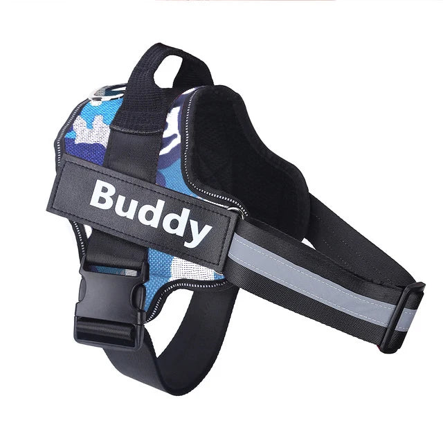 Dog Harness Reflective Breathable Adjustable Pet Harness
