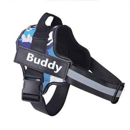 Dog Harness Reflective Breathable Adjustable Pet Harness
