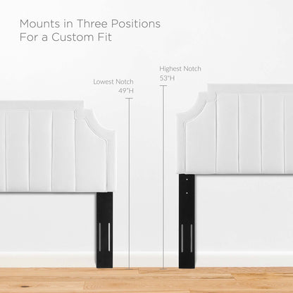 Alyona Channel Tufted Performance Velvet King/California King Headboard by Modway