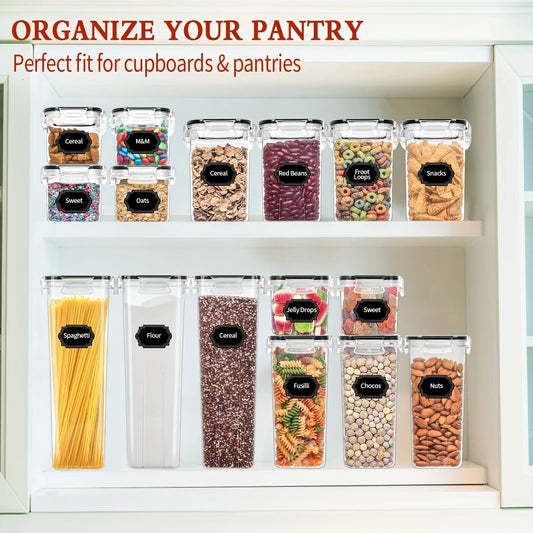 24Piece Airtight Food Storage Containers Set BPA-Free