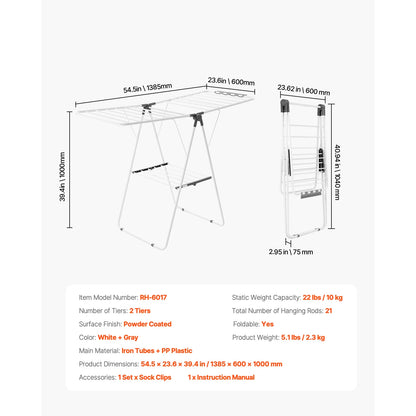 Clothes Drying Rack Foldable