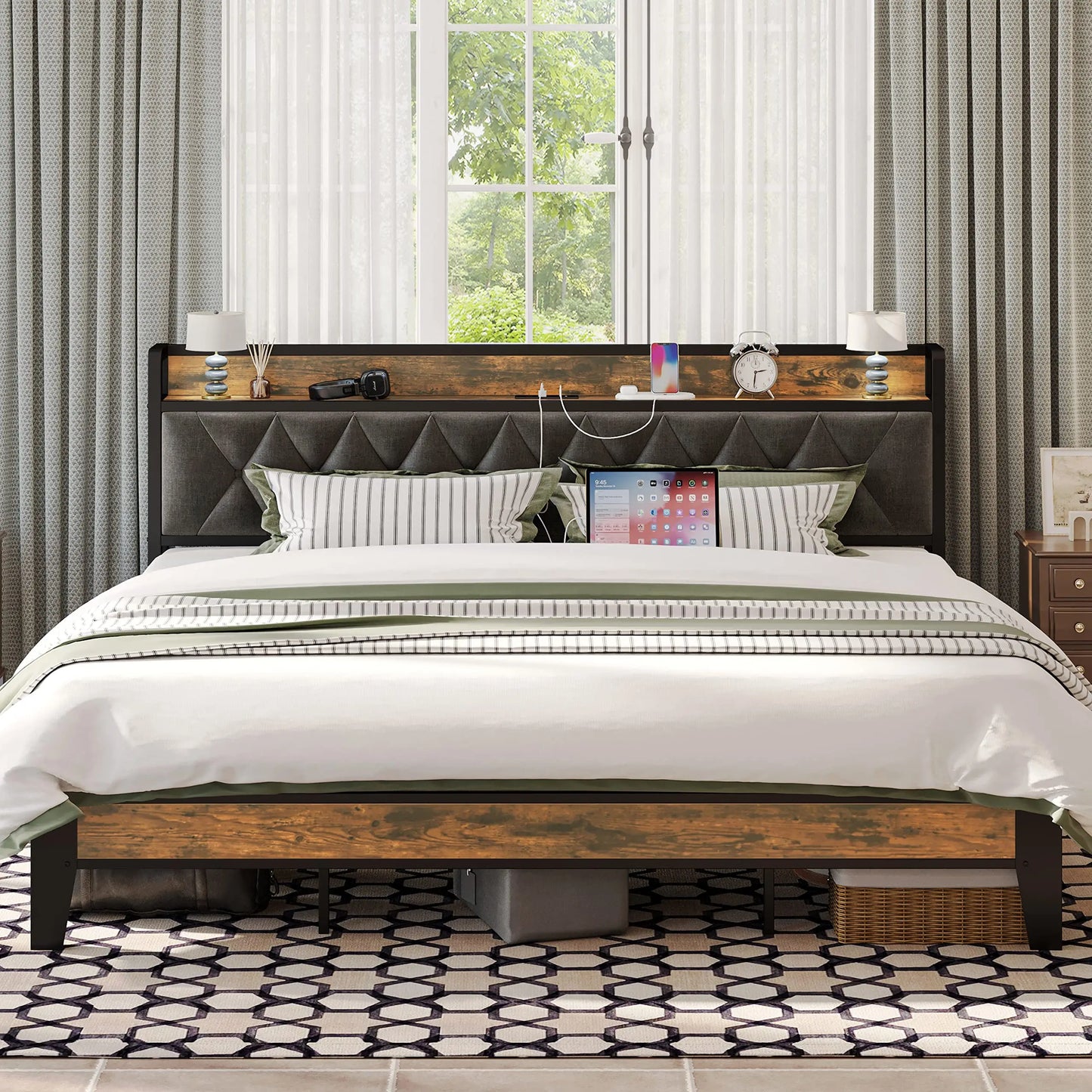 ANCTOR Twin/TwinXL/Full/Queen/King Bed Frames