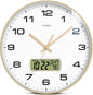 TIMESS Calendar Wall Clock,3 Sizes 4 Colors