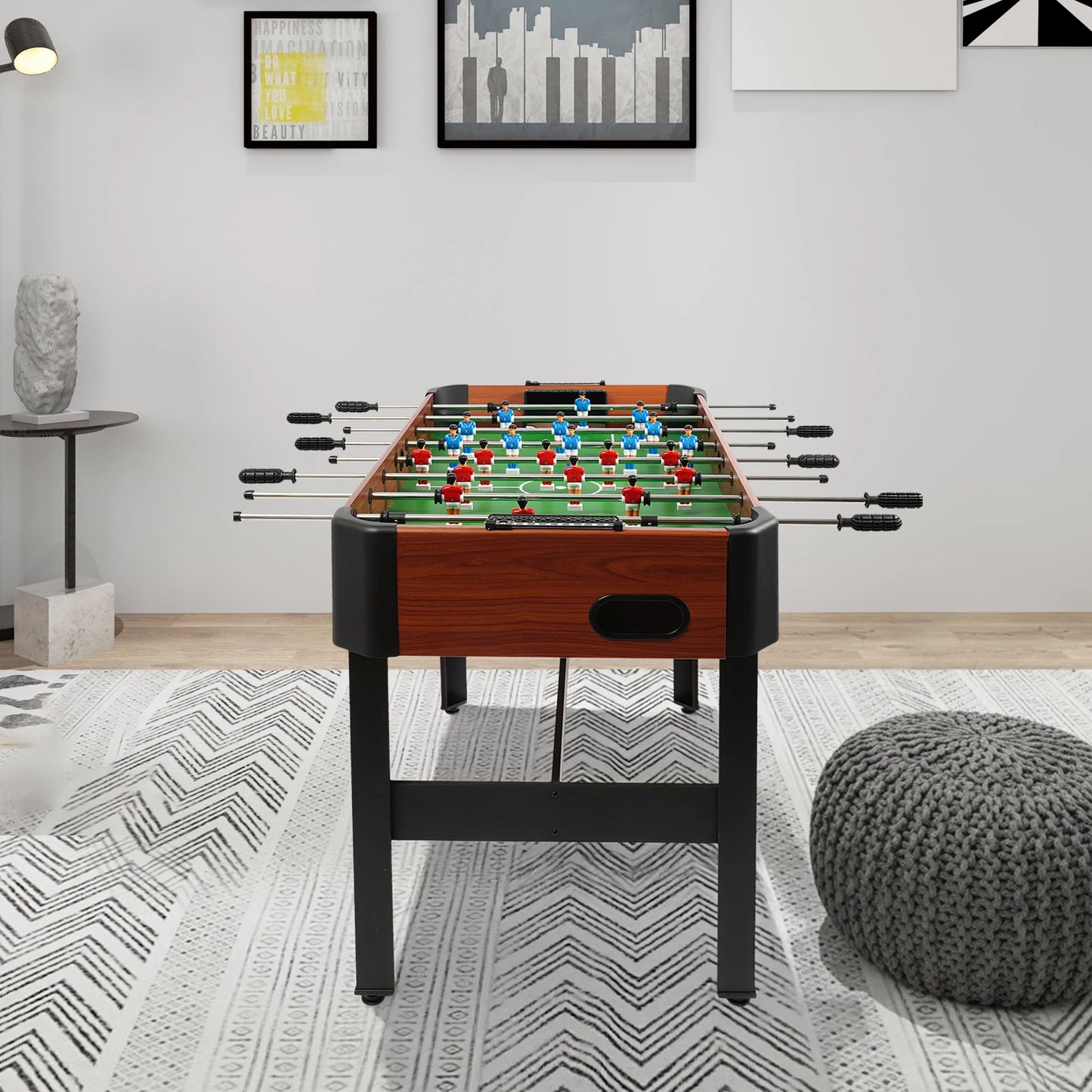 120*61*81cm Foosball Soccer Table