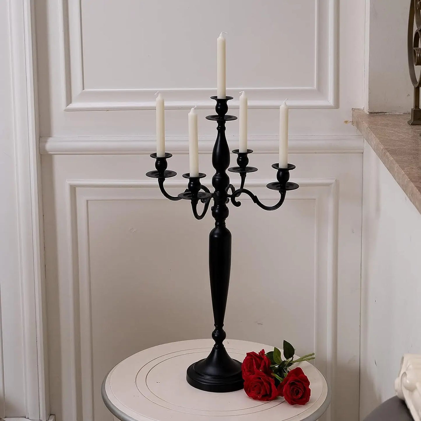 Metal Candelabra Tapered Candle Holder