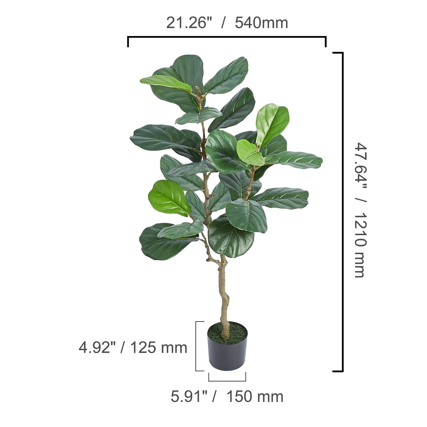 Artificial Olive Tree 4/5/6FT Tall