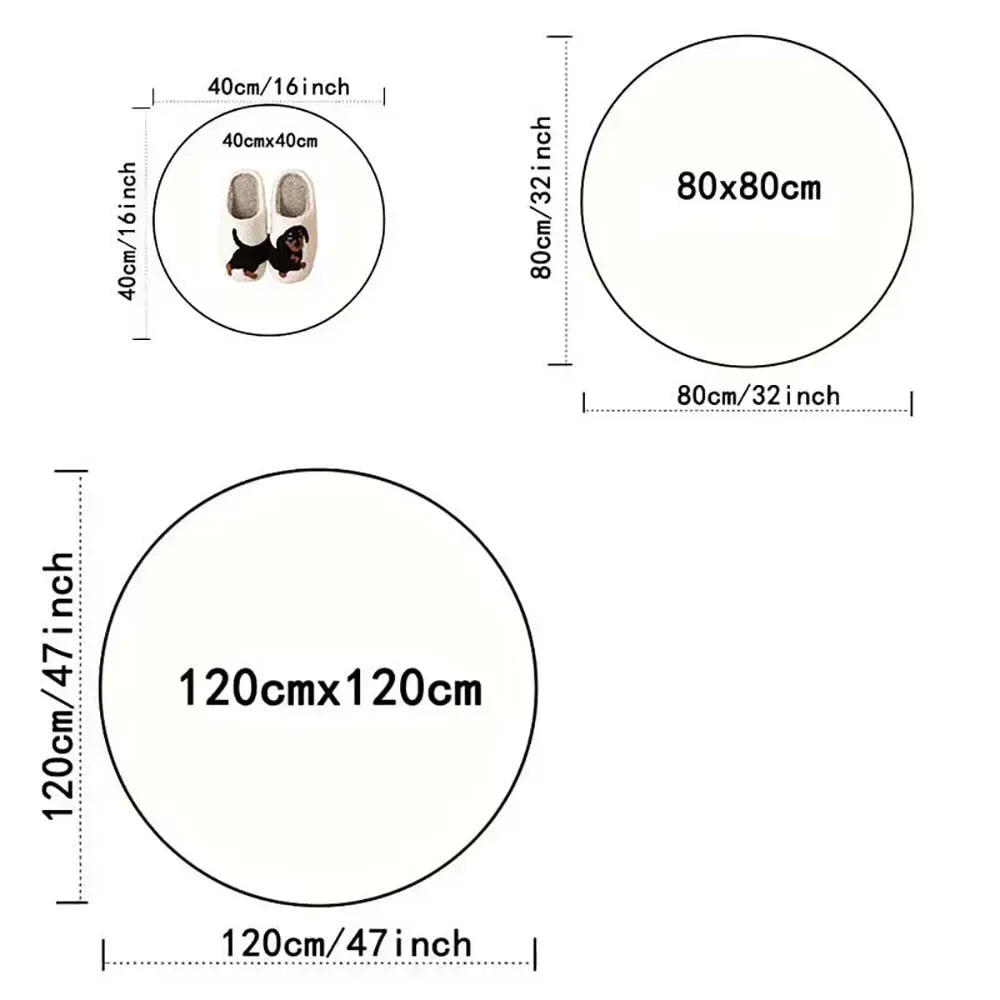 Round Persian Rug