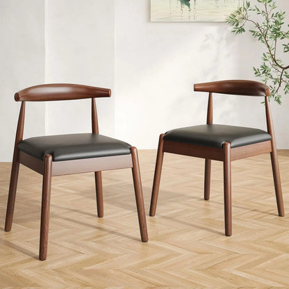 Dining Chairs Set of 2, Mid-Century Modern