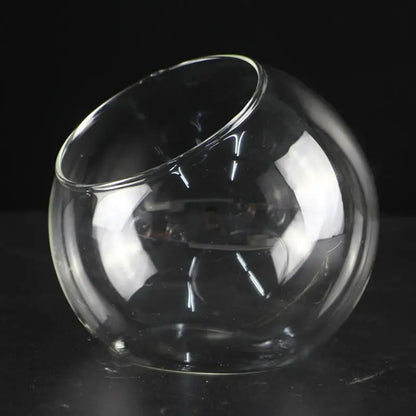 Terrariums Glass Round Terrarium Fish bowl Plant Flowerpot Vase