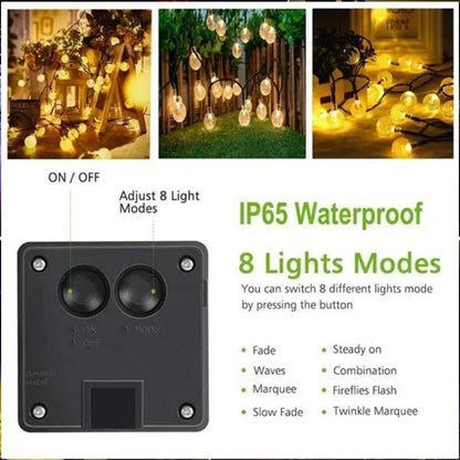 Solar String Lights Outdoor