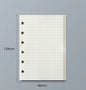 45 Sheets A5 A6 A7 Loose Leaf Notebook Refill