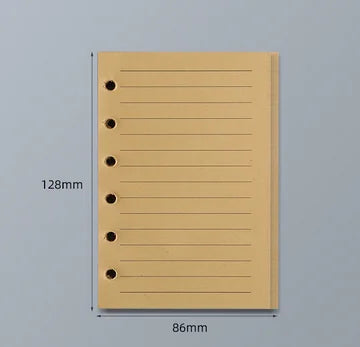 45 Sheets A5 A6 A7 Loose Leaf Notebook Refill