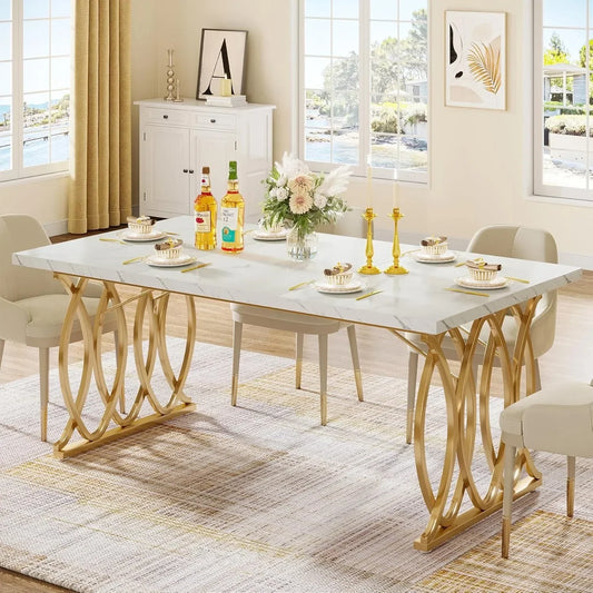 Modern Dining Table 63"