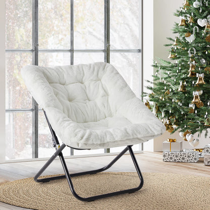 28IN Cozy Saucer Chairs Large Size Folding
