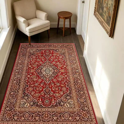 Red Vintage Persian Rug