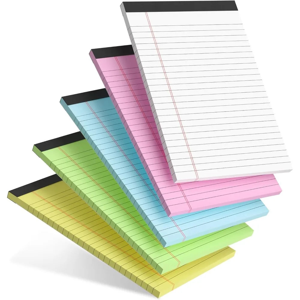 College Ruled Small Note Pads 5x8