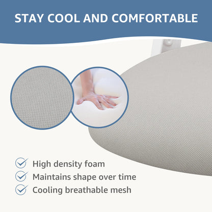Mesh Ergonomic Office Computer Desk Chair with Flip-up Arms & Adjustable Headrests