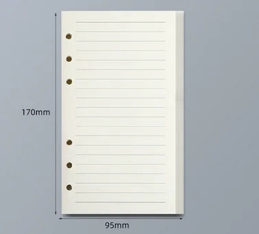 45 Sheets A5 A6 A7 Loose Leaf Notebook Refill