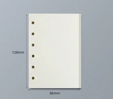 45 Sheets A5 A6 A7 Loose Leaf Notebook Refill
