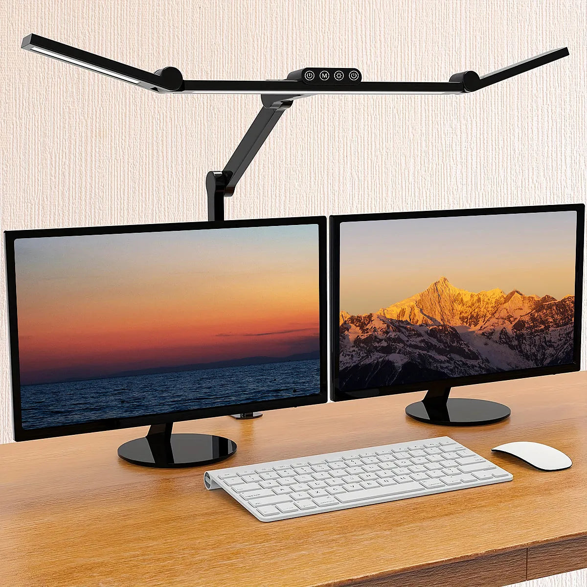 Three-head Desk Lamp With Memory Function