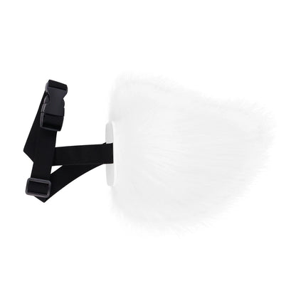 Plush Faux Fur Bunny Tail Cosplay Rabbit for Halloween