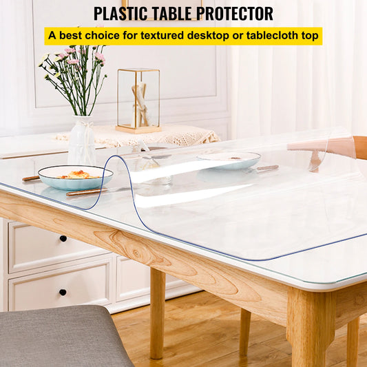 1.5mm2mm PVC Table Cloth Clear Protector