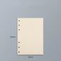 45 Sheets A5 A6 A7 Loose Leaf Notebook Refill
