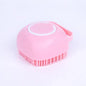 2-In-1 Pet Bath & Massage Brush With Shampoo Storage