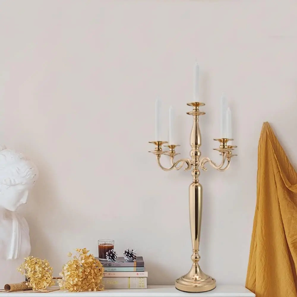 Metal Candelabra Tapered Candle Holder