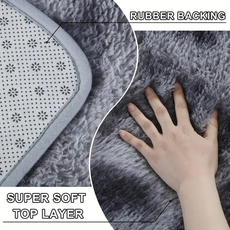 Cute Fluffy Rug - Ultra-Grip Non-Slip Backing
