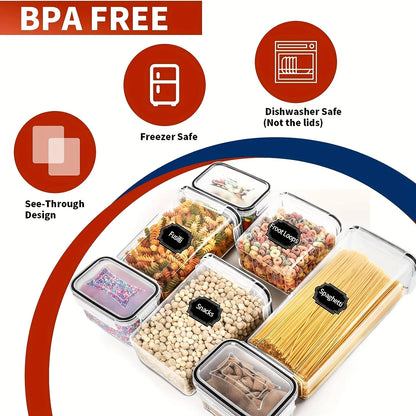 24Piece Airtight Food Storage Containers Set BPA-Free