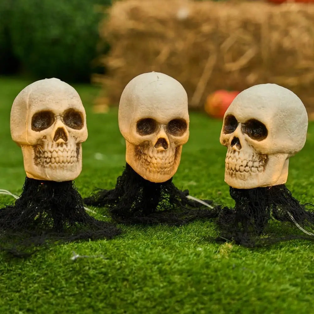 3 Pcs Halloween Skeleton Decorations
