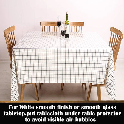 Durable 1.5mm PVC Table Cover - Waterproof, Oil-Proof & Scratch Resistant