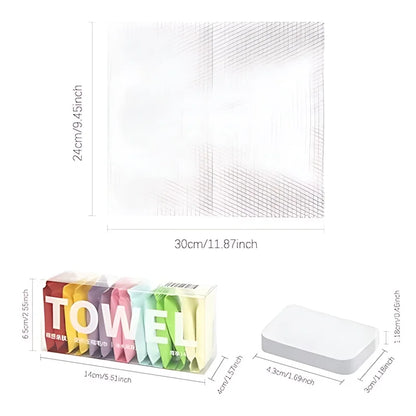 1 Pcs Compressed Cotton Disposable Face Towels