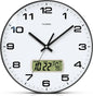 TIMESS Calendar Wall Clock,3 Sizes 4 Colors