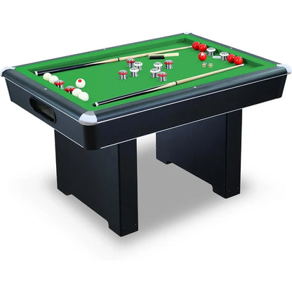 54-inch Bumper Pool Table with Genuine Slate Bed,